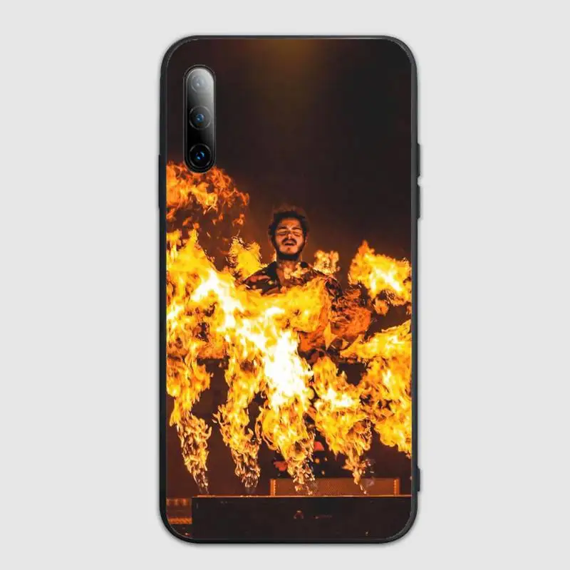 

Post Malone circles Phone Case For Samsung J 2 4 5 6 7 prime pro plus duo Cover Fundas Coque