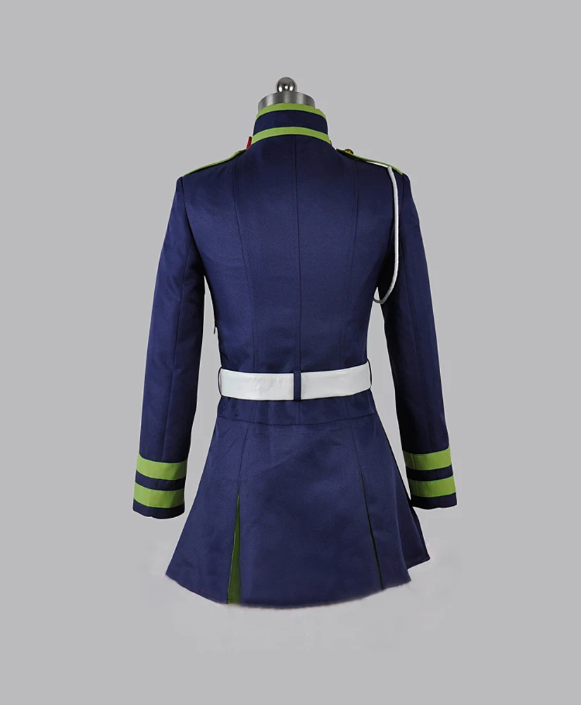 Костюм для косплея сероф из конца униформа униформы Mitsuba Sangu Shinoa Hiragi|seraph of the end|cosplay