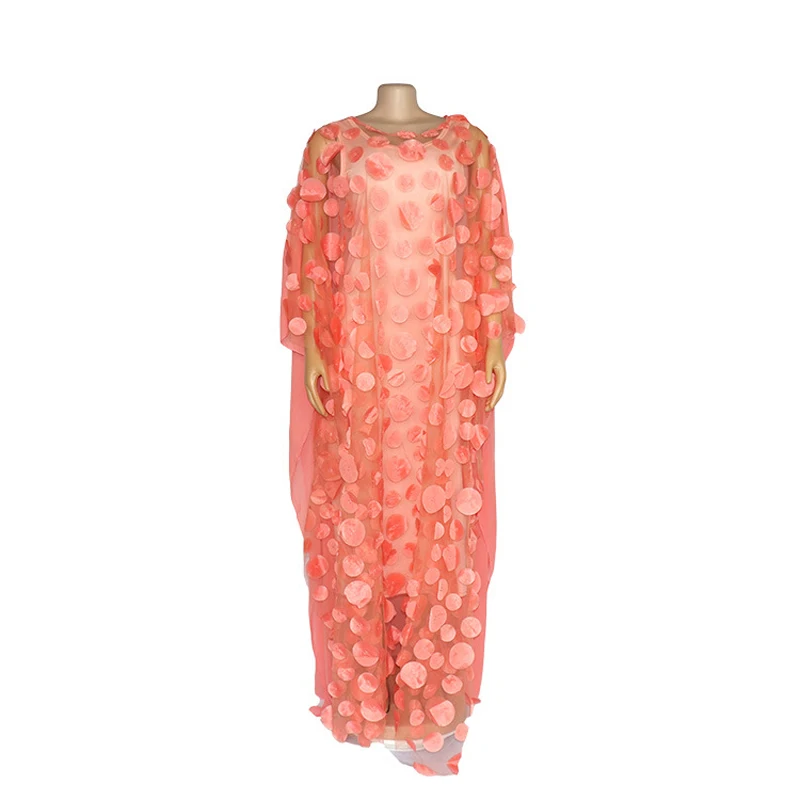 Свободное платье-макси для женщин Африканский Дашики с вышивкой Дубай абайя