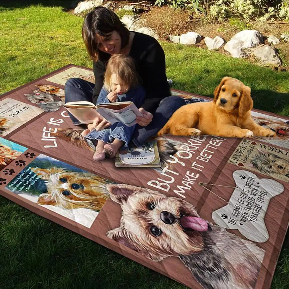 Изысканная палатка для пикника собак утонченный коврик на лужайке весенний тур