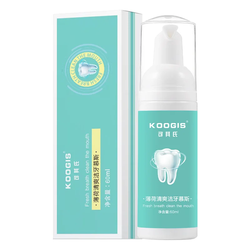 

Свежий Сияющий мусс для чистки зубов, отбеливание, удаление вмятин и дыма, зубная паста, гигиеническое очищающее средство, уход за зубами и р...