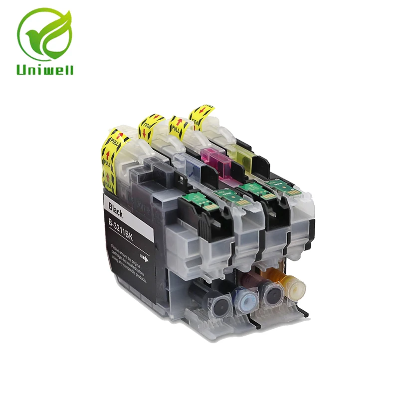 Чернильный картридж Uniwell LC3211 LC3213 новый совместимый для принтера Brother принтеров