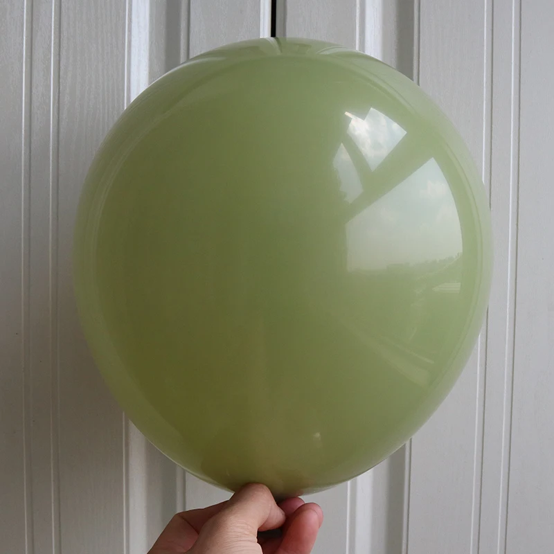 Воздушные шары из латекса зеленые авокадо 10 12 18 дюймов украшение для дня рождения