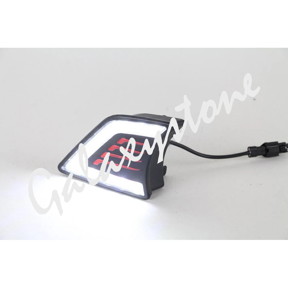 2x белые светодиодные дневные ходовые огни DRL Противотуманные фары для Toyota Hilux Vigo