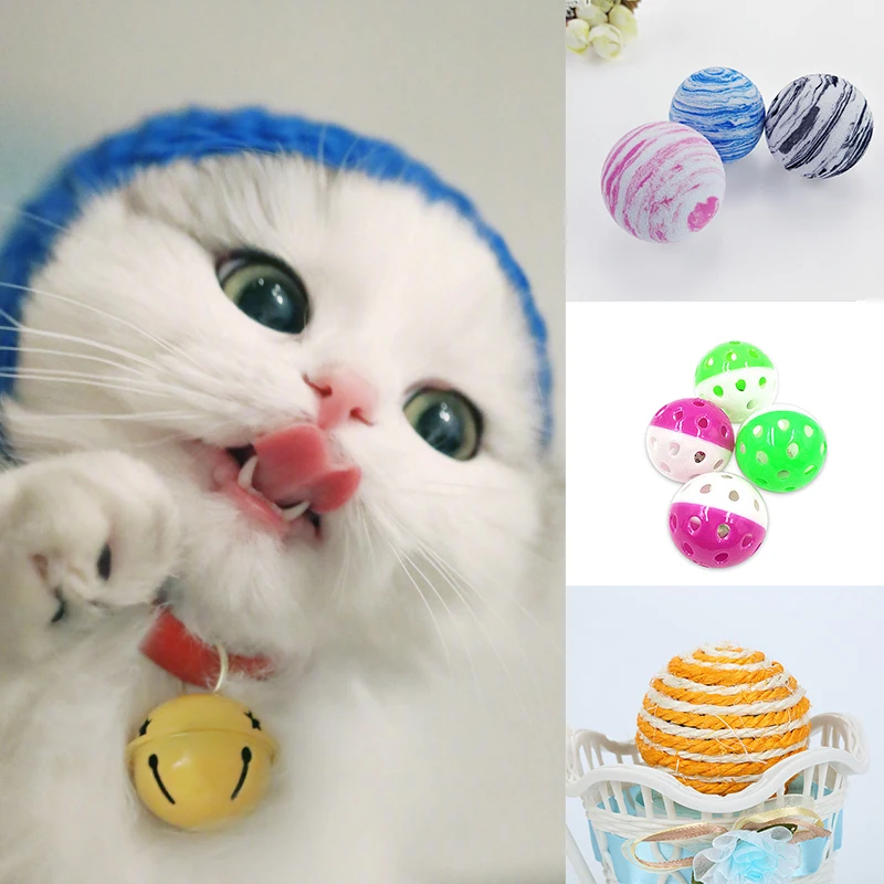 Цветной мяч для домашних животных EVA игрушка собак кошек планеты текстурные мячи