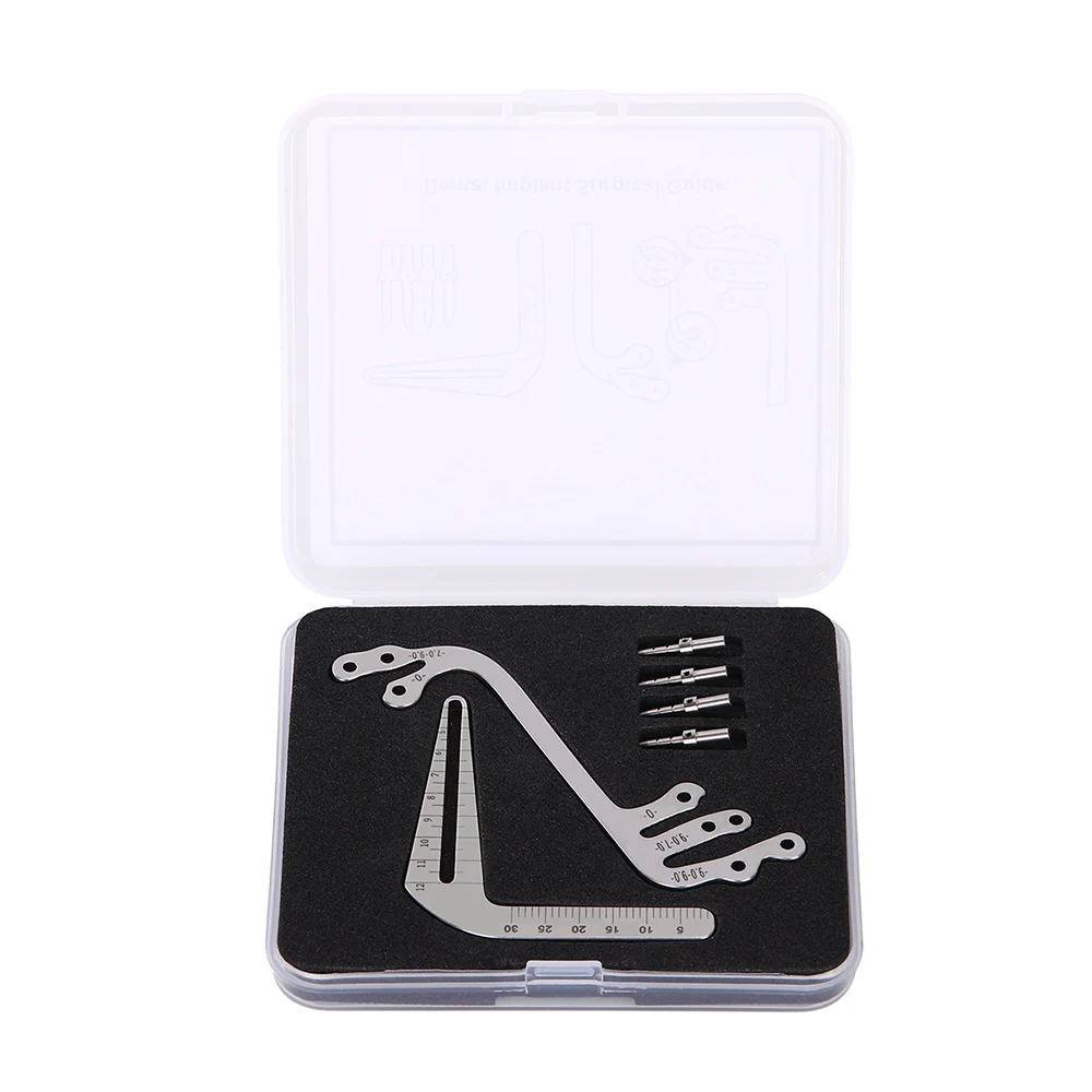 Инструмент для стоматологической имплантации и хирургии направляющая линейка