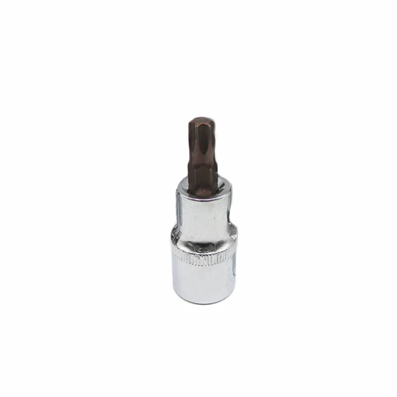 1 шт. 37 мм 1/4 дюйма Dr гаечный ключ T8/T10/T15/T20/T25/T27/T30/T40 короткие торцевые разъемы для