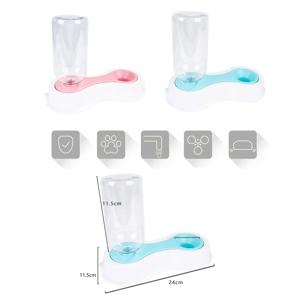 1 Набор Автоматическая собачья кормушка 500 мл диспенсер для питьевой воды