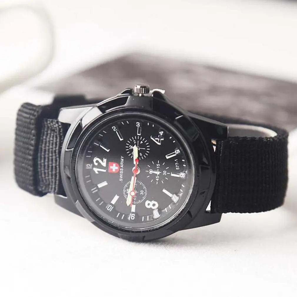 2020 новые модные швейцарские часы с нейлоновой оплеткой военные Gemius повседневные