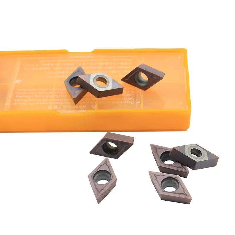 10 шт. DCMT070204 DCMT11T304 DCMT11T308 VP15TF UE6020 US735 вставки карбида расточка токарный станок инструмент для контурного станка инструменты набор инструментов