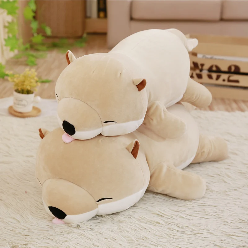 

1 шт., детская мягкая подушка в виде выдры, 45/60 см