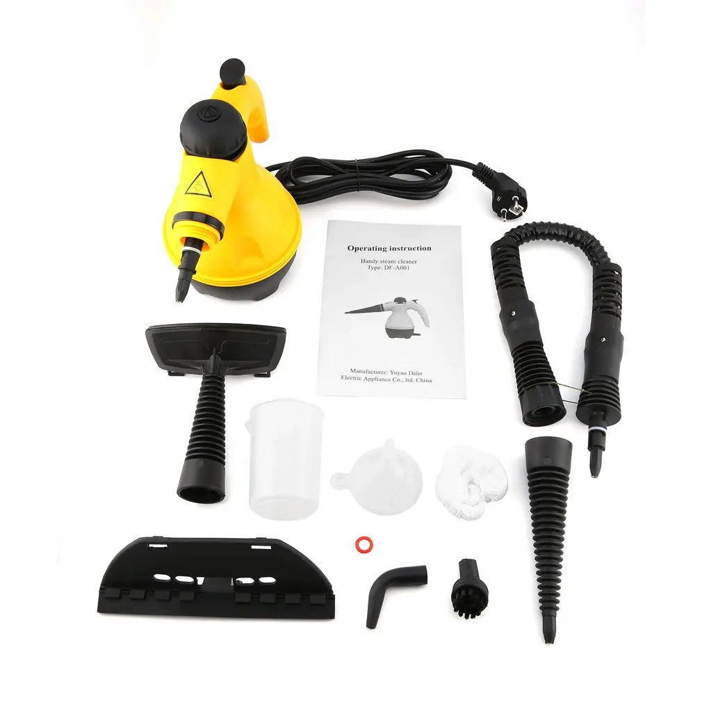 Multi Purpose Electric Steam Cleaner Portable Handheld Steamer Household Attachments Kitchen Brush Tool | Инструменты