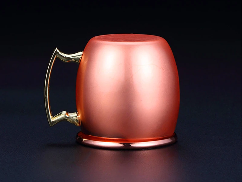 2 унций чашки кружки для московского Мула мини Caneca МОСКВА Mule Кубок чистый Медь чашки Кобре кружка кофе эспрессо с покрытием из Shot Нержавеющая сталь кружки