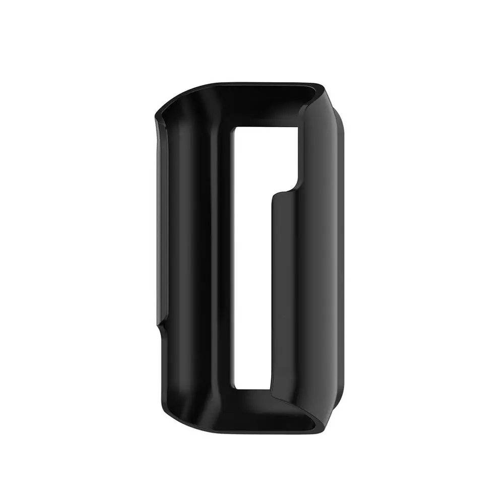 Защитный чехол для Xiaomi Huami Amazfit COR 2 Band силиконовый с защитой от царапин черный