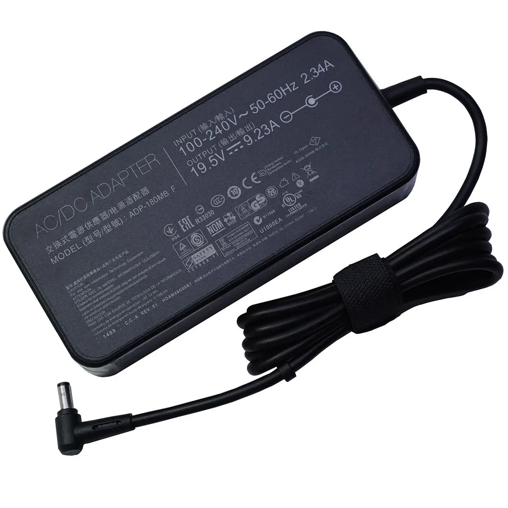 180W ноутбук с алюминиевым корпусом блок питания 19 5 V 9.23A 5*2 мм адаптер переменного