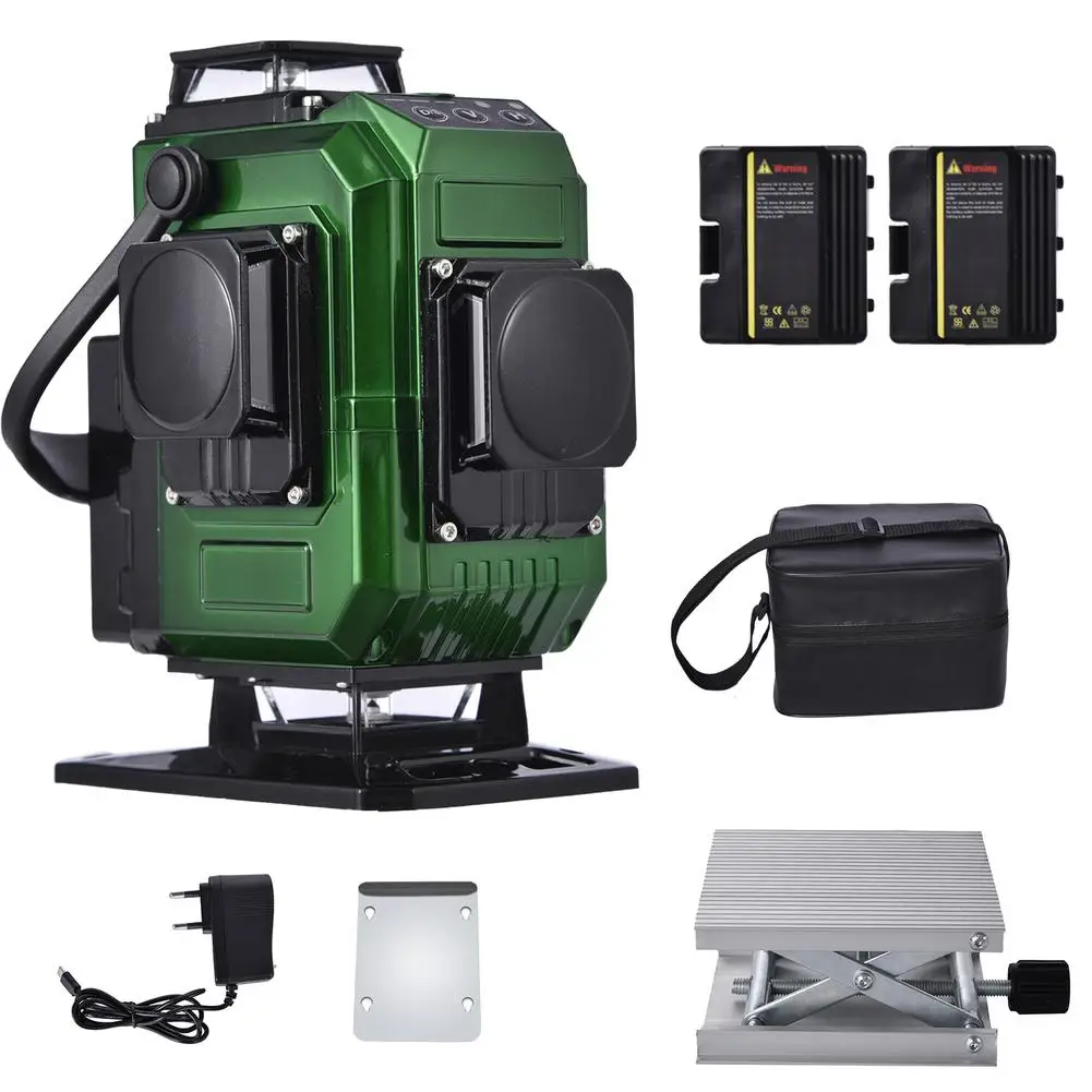 Лазерный уровень 16-линейный инфракрасный мощный светильник с дистанционным
