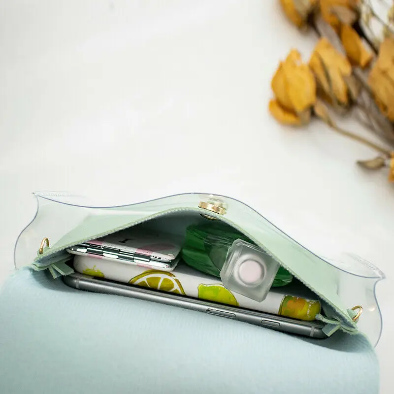 Новая женская кожаная сумка мессенджер из ПВХ Повседневная мини Милая на плечо