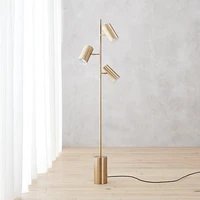 modern american creative living room study bedroom decorative lamp modern simple personalized electroplating floor lamp