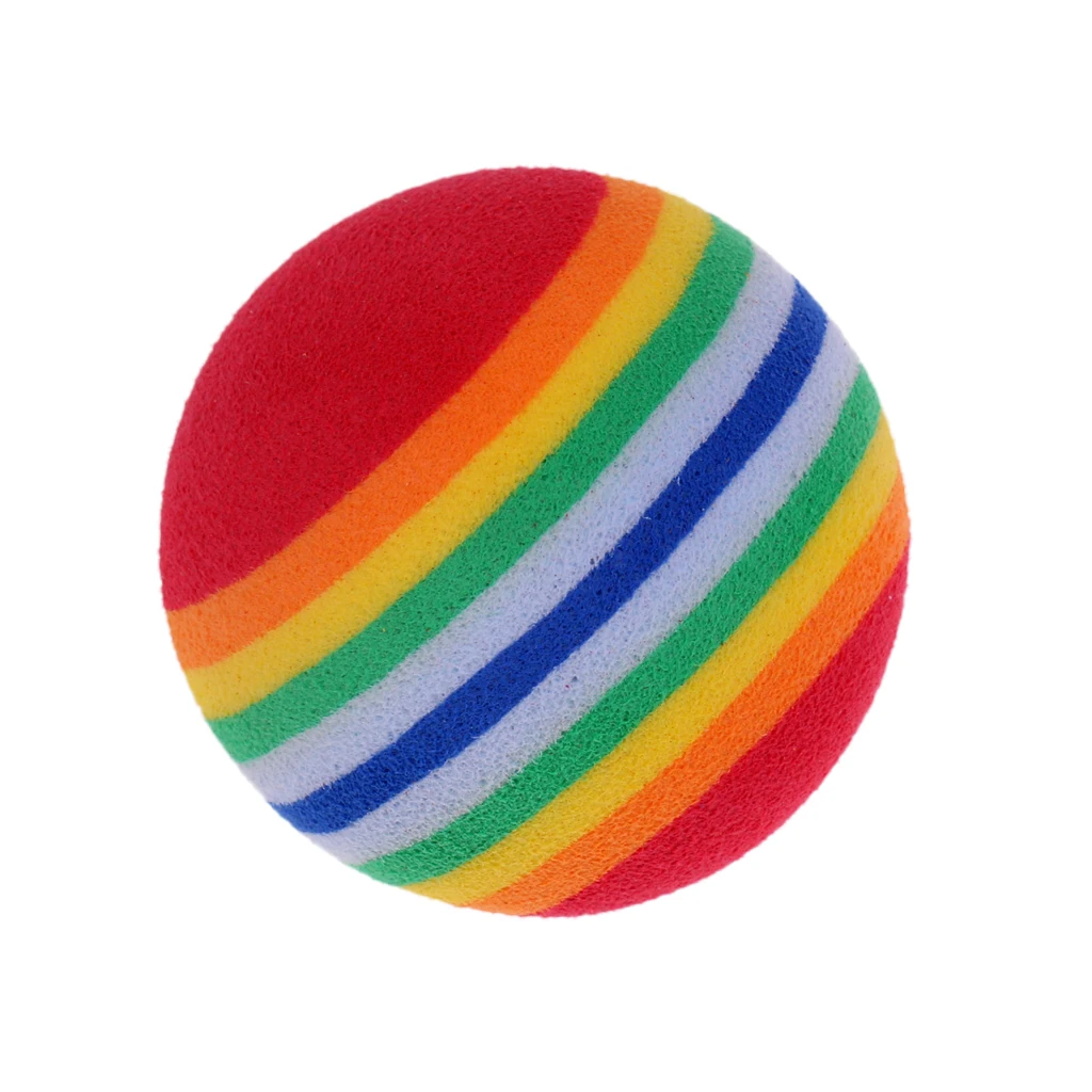

6Pcs Lightweight Soft Foam Indoor Practice Golf Training Balls Cat Dog