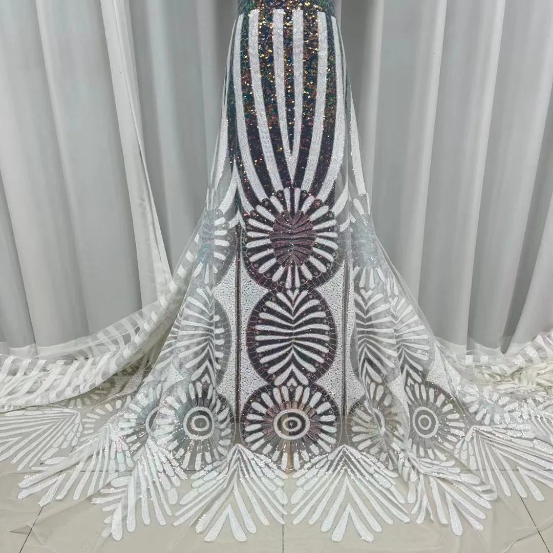 Последняя модель, кружевная ткань 2021, вышивка, французская сетка, блестки, кружевная ткань, нигерийское Тюлевое кружево для вечерние