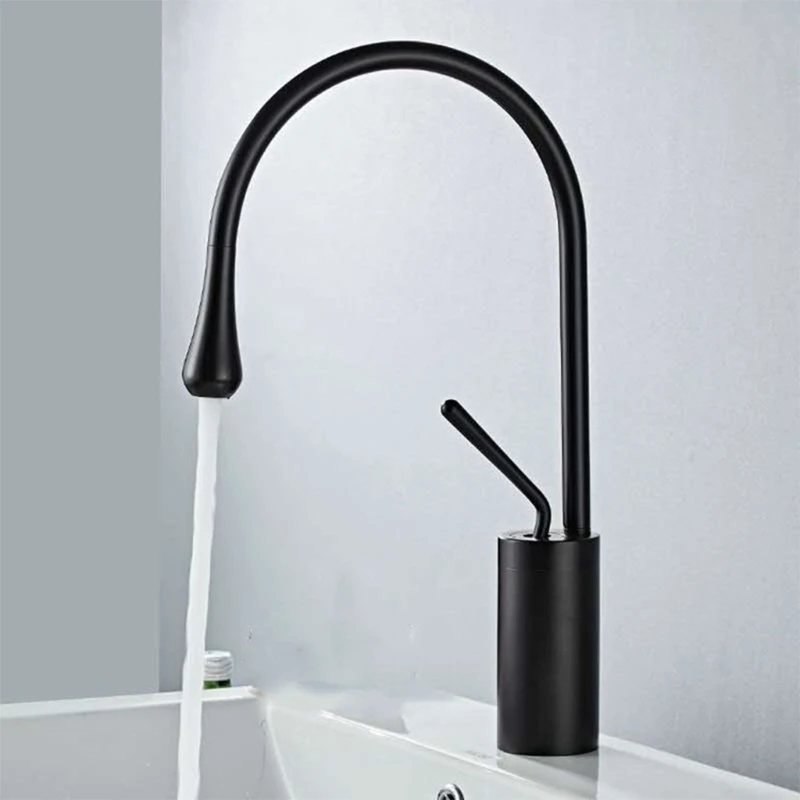 

Black Paint Resistant High Temperature Pressure Hot Cold Wash Basin Faucet M17E
