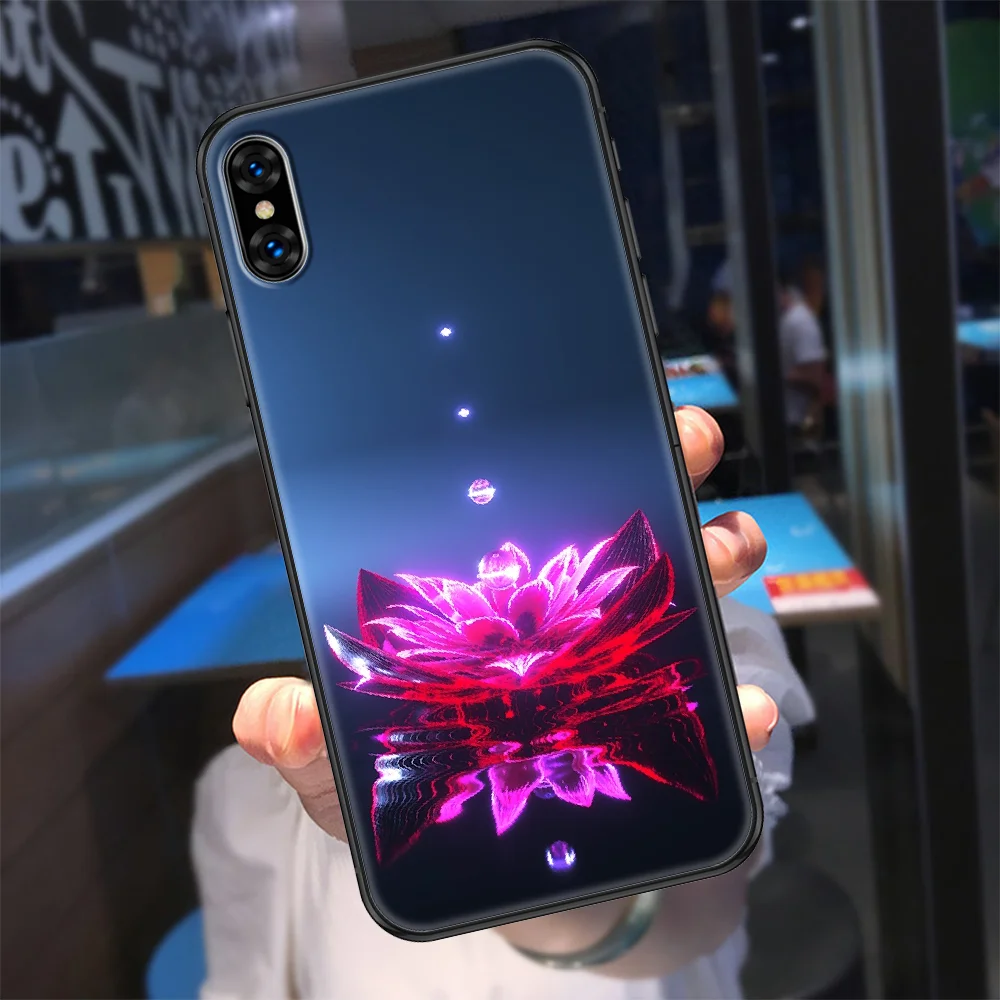Романтичный чехол для телефона с цветочным рисунком корпус iphone 5 Женский 2 6 6s 7 8 12