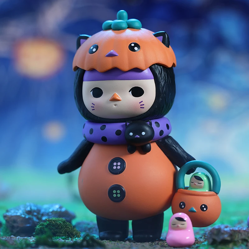 

Детские фигурки Pucky Monster, милые виниловые игрушки для Хэллоуина, бесплатная доставка