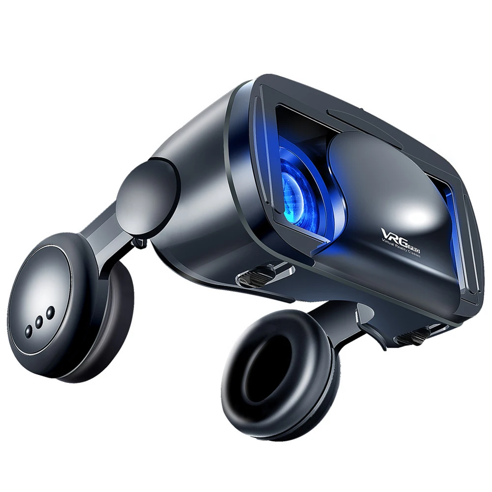 Очки виртуальной реальности 2 в 1 VRG Pro + 3D VR полноэкранные прочные очки с большой