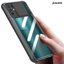 Rzants For Infinix Note 10 Infinix Note 10 Pro NFC Case [Lens Protection] Camera Protect Slim Transparent Cover