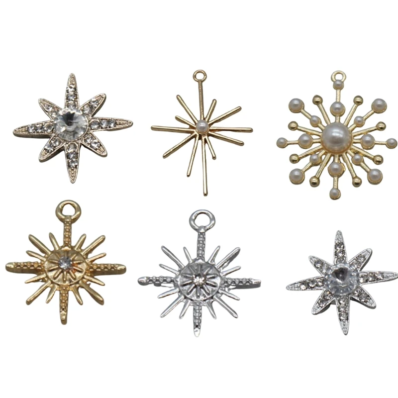 

573B Mixed Pendant Jewelry Bracelet DIY Craft Art Charms for Bridal Crown Material