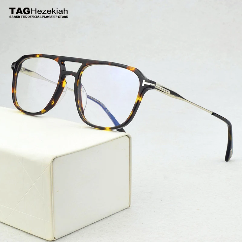 

2020 Fashion men's eyeglasses frames Retro eye glasses frame for men Myopia Prescription Optical glasses transparent Spectacles