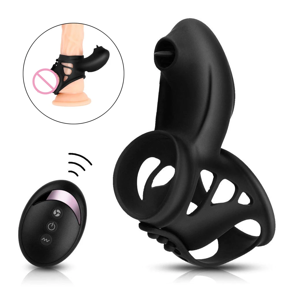 Вибрирующее петух кольцо для полового члена Вибраторы мужчин Задержка эякуляции