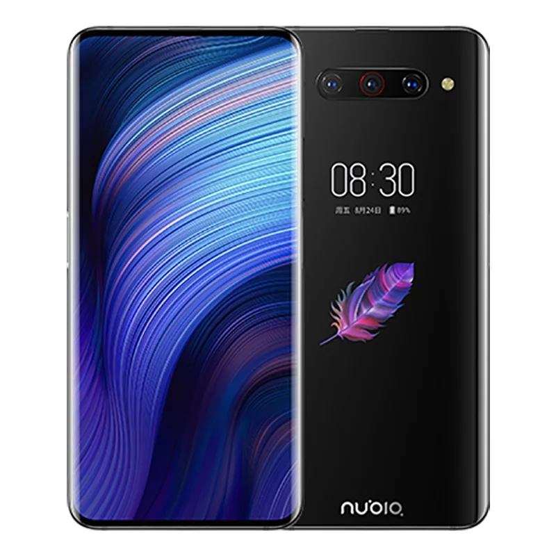 zte Nubia Z20 двойной экран 6,4"+ 5,1" 6 ГБ 128 ГБ Snapdragon 855 plus 2,96 ГГц 4000 мАч Трехместный задний 48мп смартфон