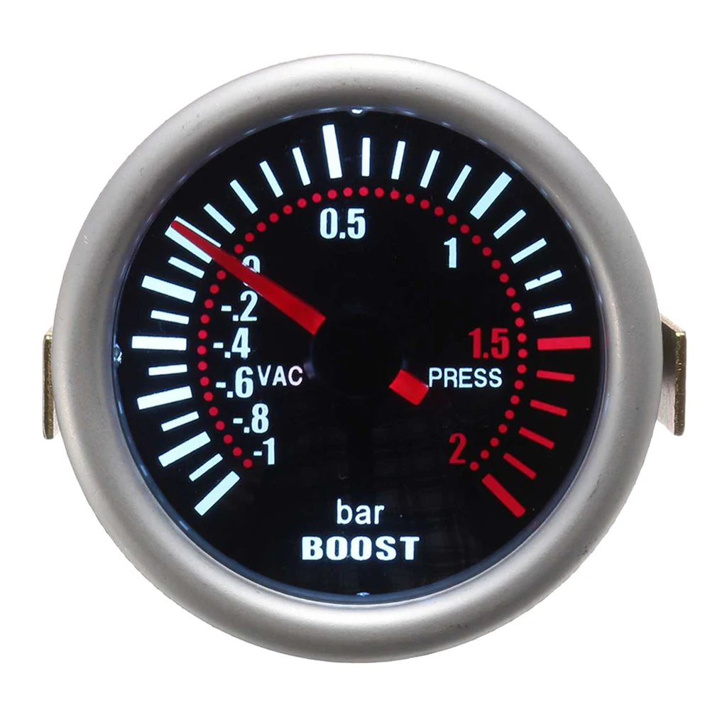 2 &quot52 мм Автомобильный турбо Boost бар метр Красный СВЕТОДИОДНЫЙ Светильник