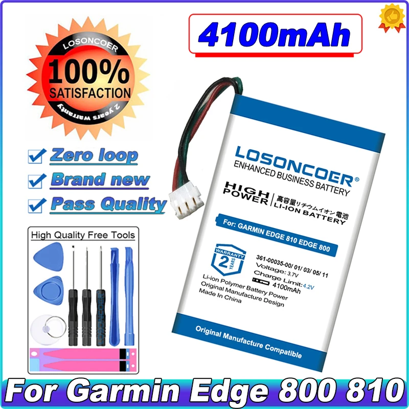 361 00035 00 01 11 03 Аккумулятор для GARMIN EDGE 810 800 nuvi 30 40 40LM 50 50LM 55LM 55LMT GPS 1255|Аккумуляторы