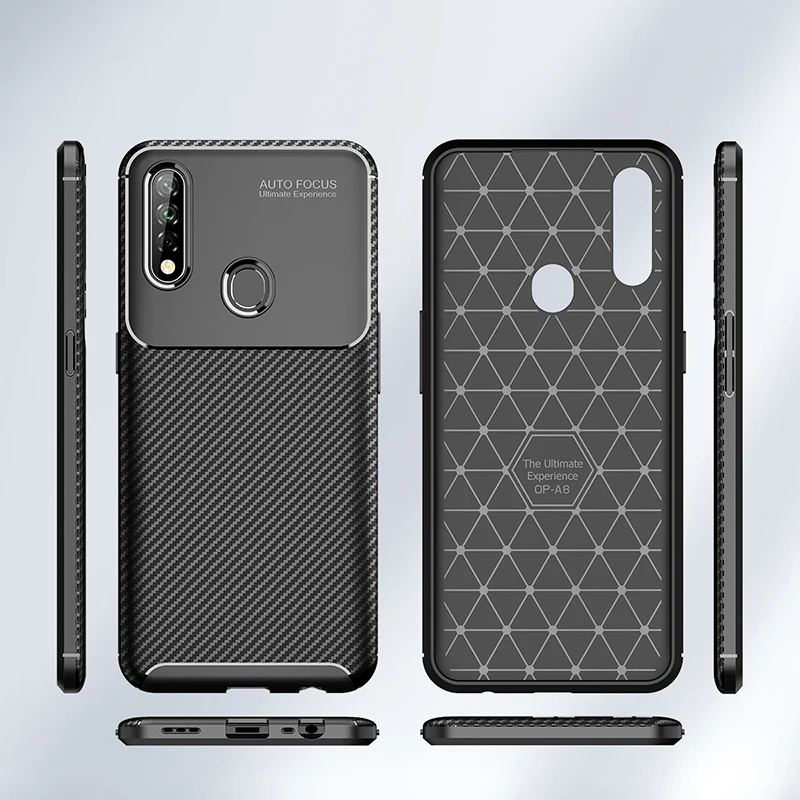 

case for oppo a8 a31 bumper cover on a 8 31 8a 31a oppoa8 oppoa31 protective phone coque back bag silicone matte soft tpu shell