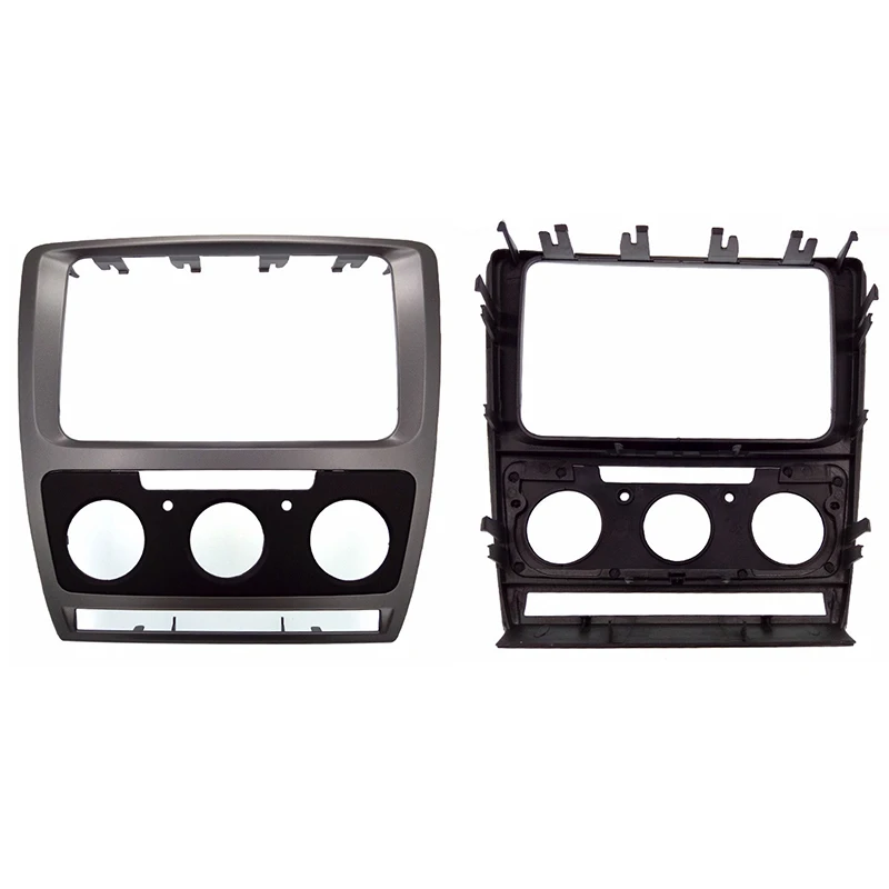 

2Din Fascia For Skoda Octavia 2 2010-2013 Audio Stereo Panel Mounting Installation Dash Kit Trim Frame Adapter
