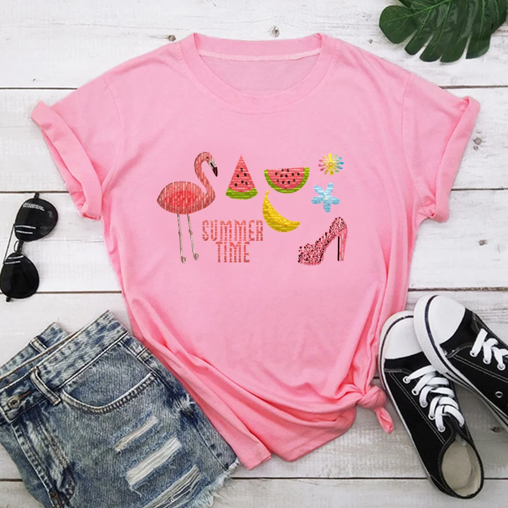 

summer Tshirt Women T-shirts Tops Femme Clothes Female T-shirt Harajuku Summer 90s Tshirt TX9117