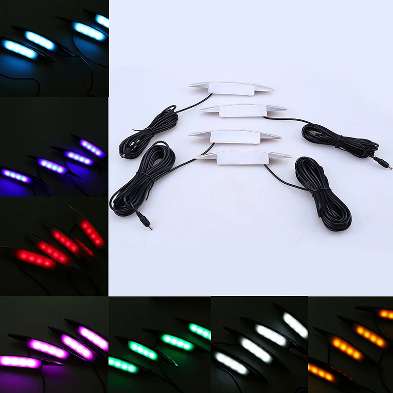 Светодиодный Универсальный Автомобильный светильник для бровей наружный