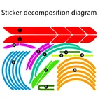 Светоотражающая наклейка на скутер, светоотражающие наклейки, наклейки, наклейки для ночной безопасности, наклейка для Xiaomi M365Pro, детали, Новинка