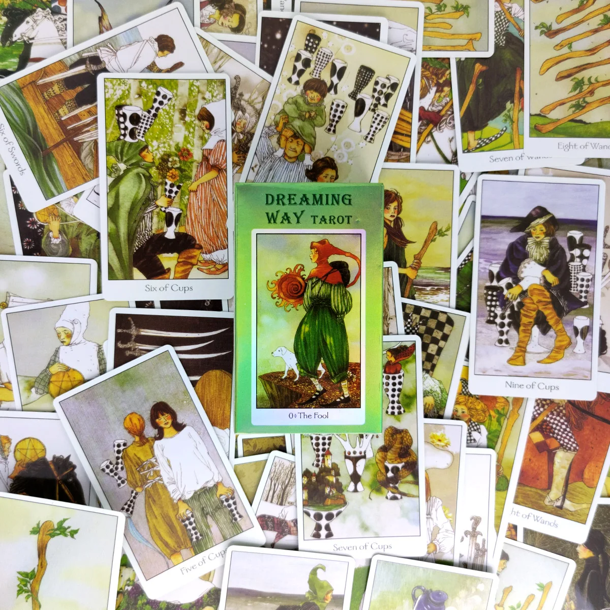 Новинка 2021 карты Таро мечтательный путь и палуба для обучения гадания в PDF