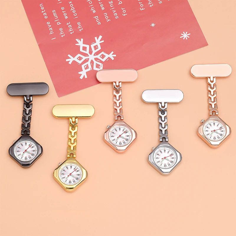 Квадратные часы для медсестры нагрудные карманные часы-брелок медицинские