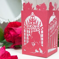 beauty and beast lantern box metal cutting dies for craft scrapbooking embossing stencil diy die cut card decoration 2020 new