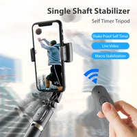 mobile phone wireless bluetooth selfie stick tripod anti shake handheld balance stabilizer video live for iphone samsung xiaomi