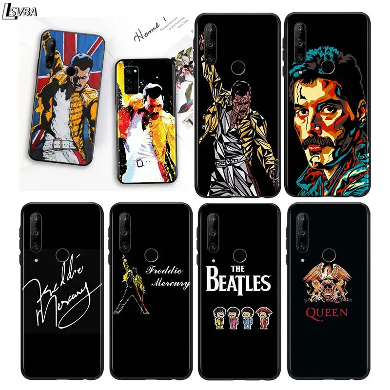 Королева Фредди Меркьюри для Huawei P10 P20 Pro P30 P40 Y5 Y6 Y7 Y9 2019 Nova/7i 5T 5i 5 4e 4 3i 3e 3 яркий чехол