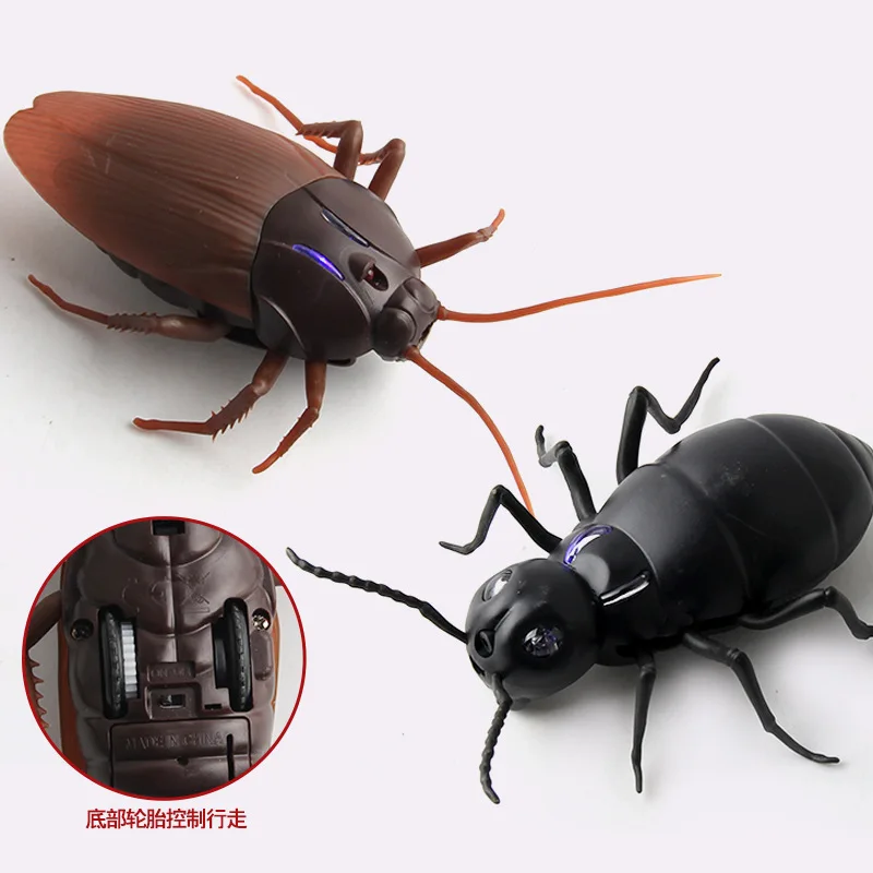 Инфракрасный таракан с дистанционным управлением игрушка животным трюк