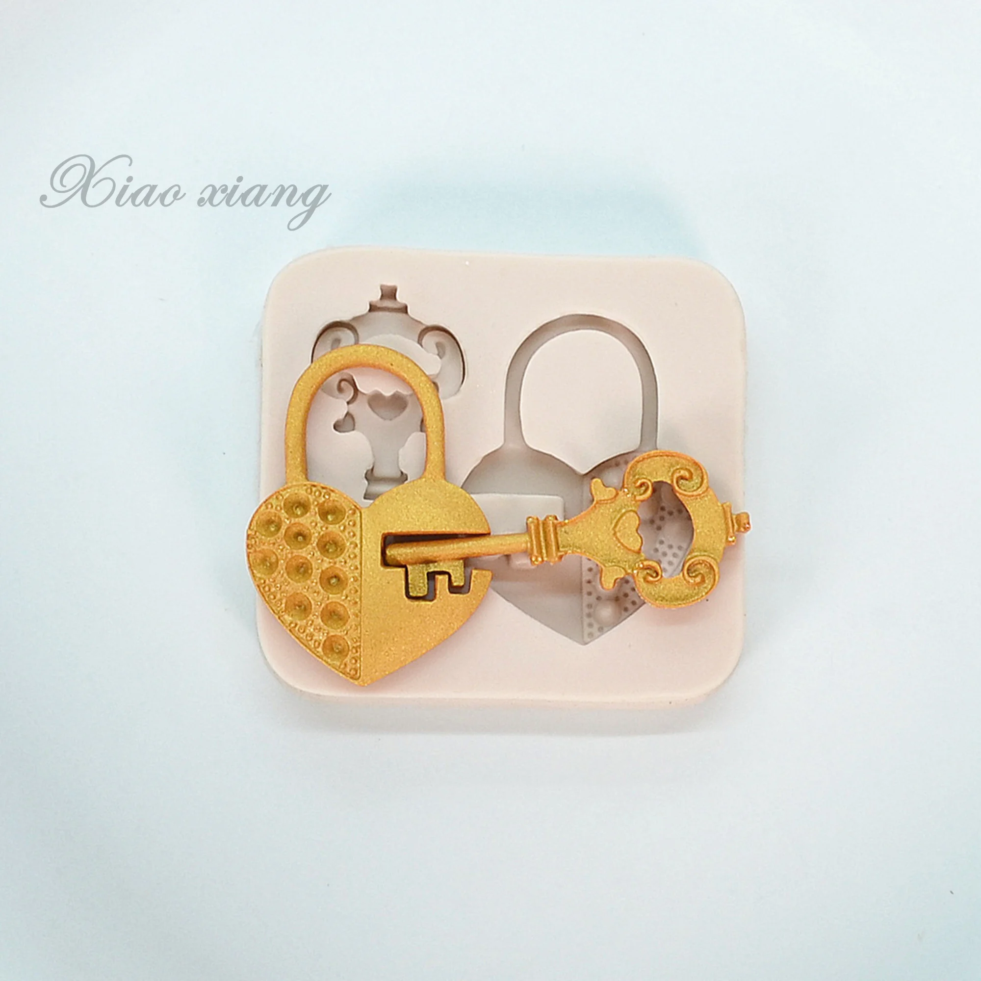 Ключей и замков смолы силиконовые формы для кухонной выпечки инструменты