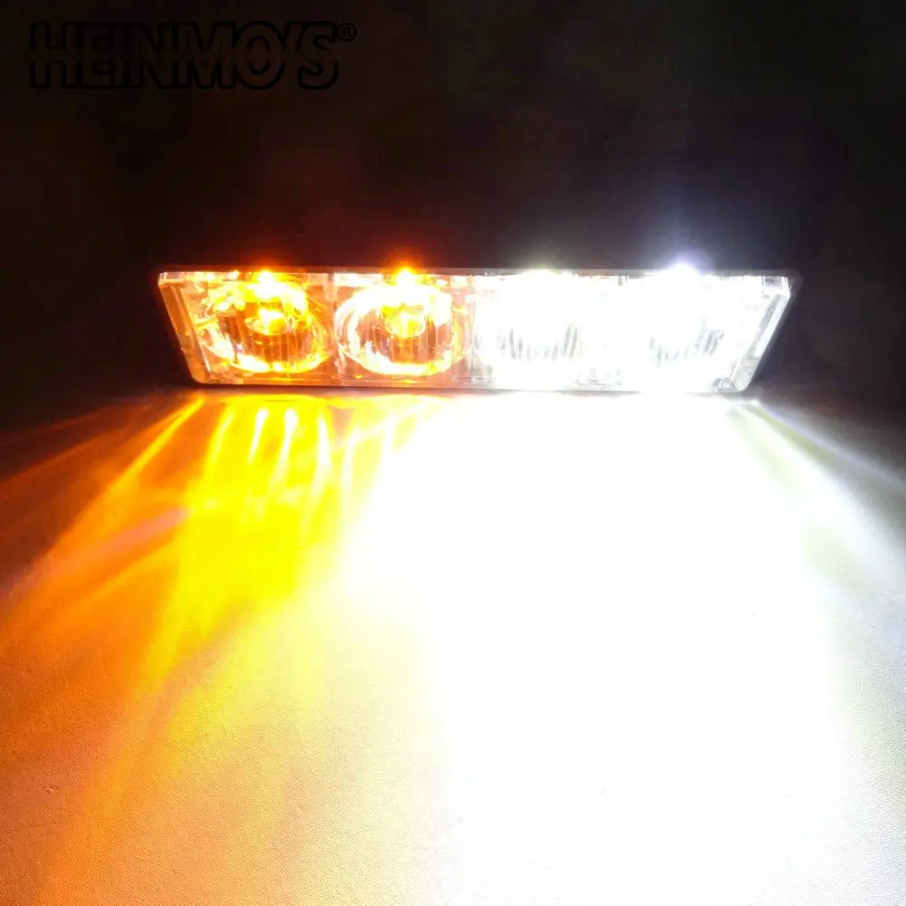 3 светодиодный/4 светодиодный автомобиль грузовик вспышка противотуманная фара