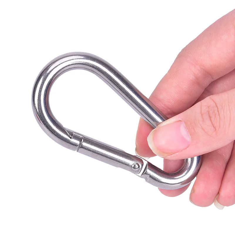 

Safety Buckle High Quality Climbing Button Carabiner Camping Hiking Hook Bearing Carabiner