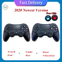 wireless controller for playstation dual shock ps4 bluetooth joystick gamepads for ps4 pro silm pc video game console touch pad